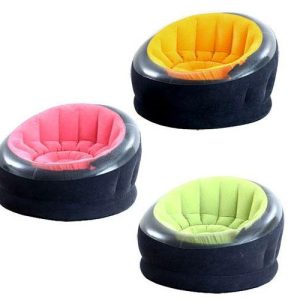 مبل بادی دایره intex مدل دسته شیشه ای