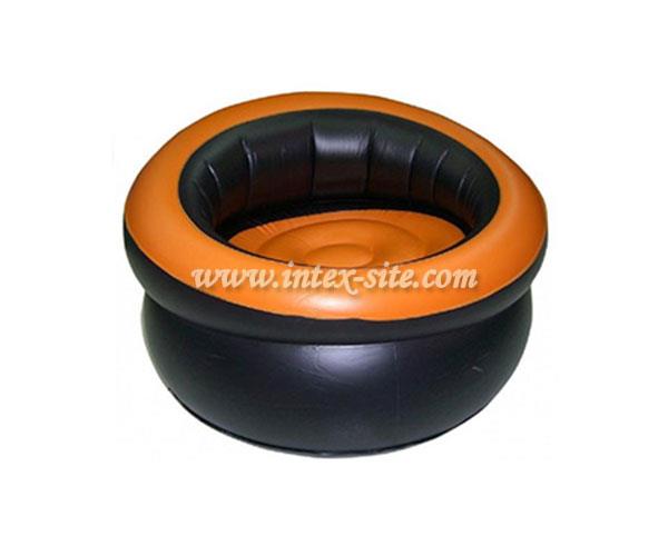 578 مبل بادی یک نفره دایره نارنجی